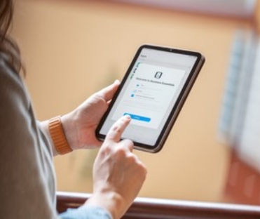 PMS conectado a tablet